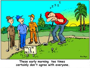 early tee times